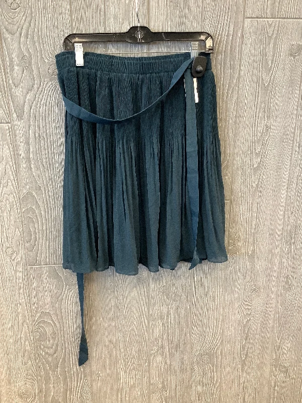 Blue Skirt Midi H&m, Size 8