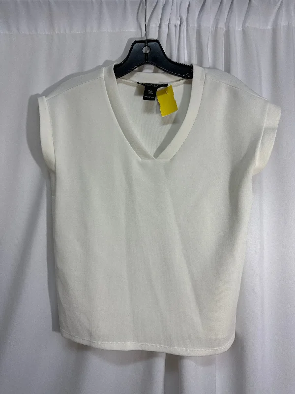 Top Short Sleeve By Rachel Zoe In Yellow, Size: Xs