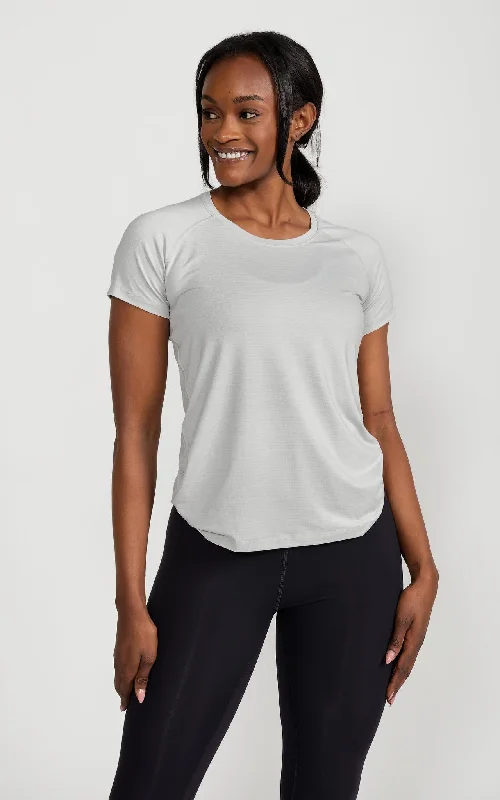 Women's Lux-Tech Shirt in Lunar Rock