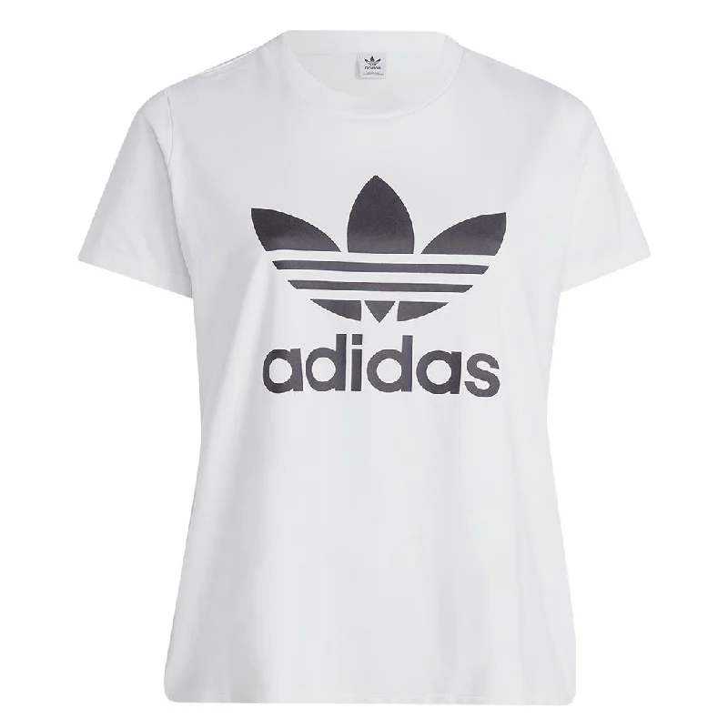 adidas - Women's Adicolor Classics Trefoil T-shirt (Plus Size) (HY8346)