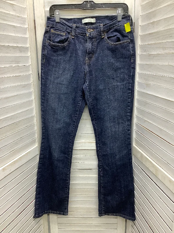 Jeans Boot Cut By Levis In Blue Denim, Size: 8