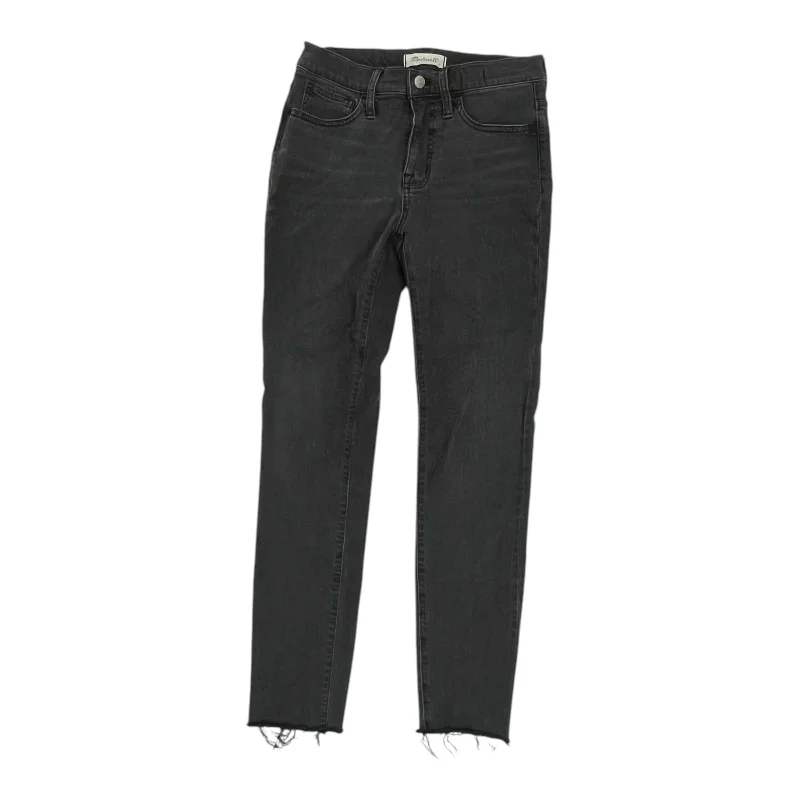 Jeans Skinny By Madewell In Black Denim, Size:2