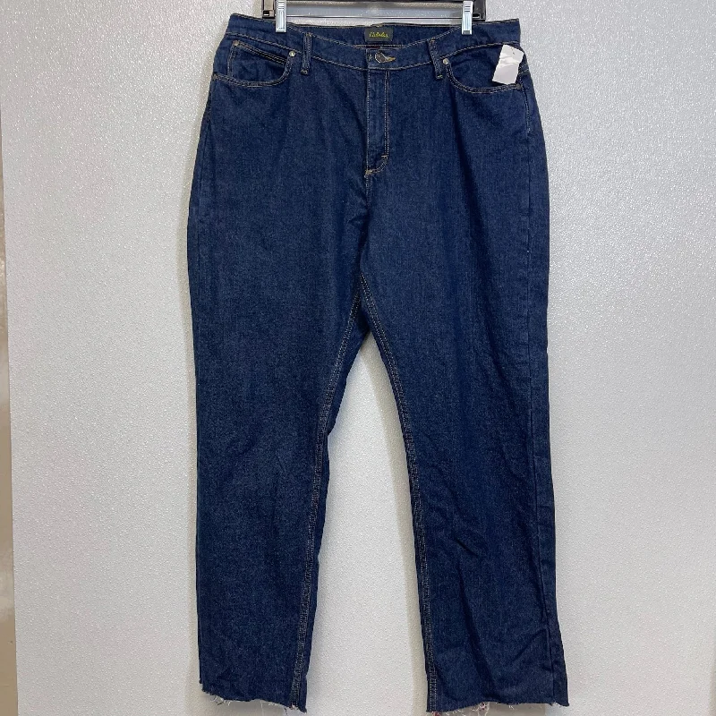 Jeans Straight By Cabelas In Denim, Size: 16