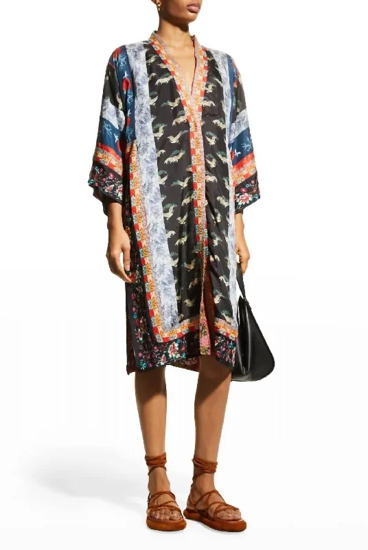 Splendid Namaka Kimono (Lined) In Multi