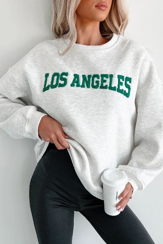 Seeking Hollywood "Los Angeles" Sweatshirt (Heather Grey)